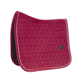 Saddle Pad Velvet Fushia FDR