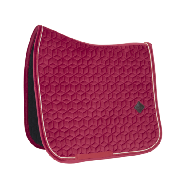 Kentucky Saddle Pad Velvet Fushia FDR