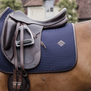 Saddle Pad Leather Color Edition  NAVY FDR