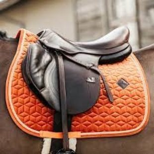 Saddle Pad Velvet Orange FVZ