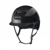 KASK KOOKI LADY SHINE ZWART CRYSTALS CARPET 56