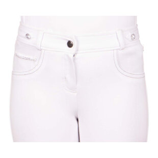Rijbroek Adalyn Junior full grip White