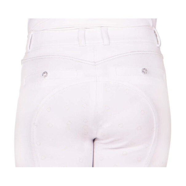 QHP Rijbroek Adalyn Junior full grip White