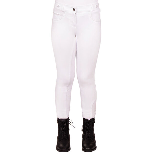 QHP Rijbroek Adalyn Junior full grip White