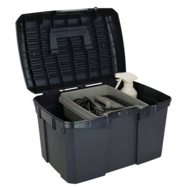 Covalliero Poetskoffer Siena Midnightblue met uitneembare inzet