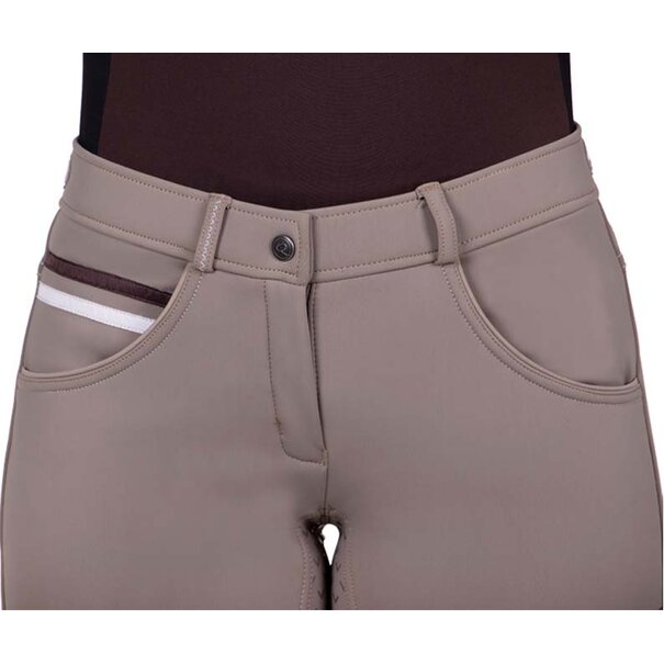 QHP Rijbroek softshell Emma full grip