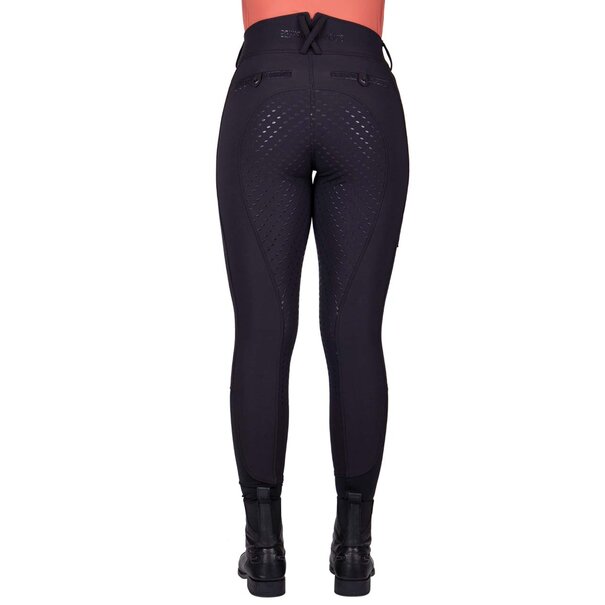 QHP Rijbroek Kae full grip Black