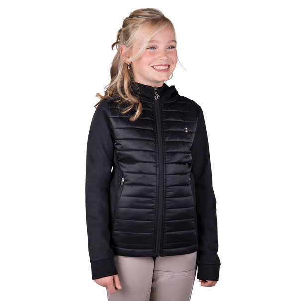 QHP Sweatvest Julin Junior Black