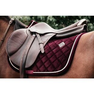 Zadeldek Corduroy Springen Bordeaux