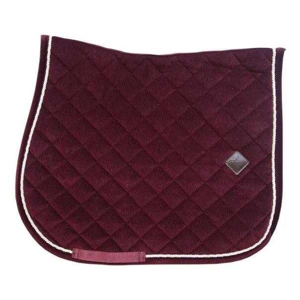 Kentucky Zadeldek Corduroy Springen Bordeaux