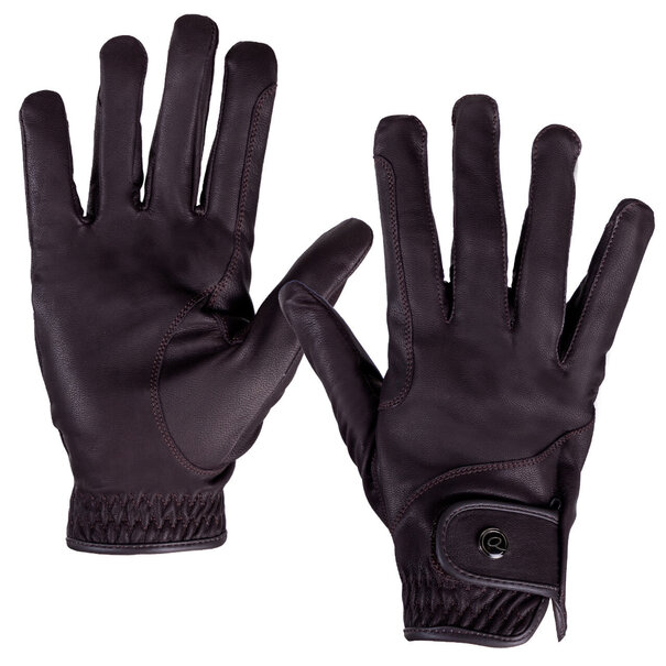 QHP Handschoen Leather Pro