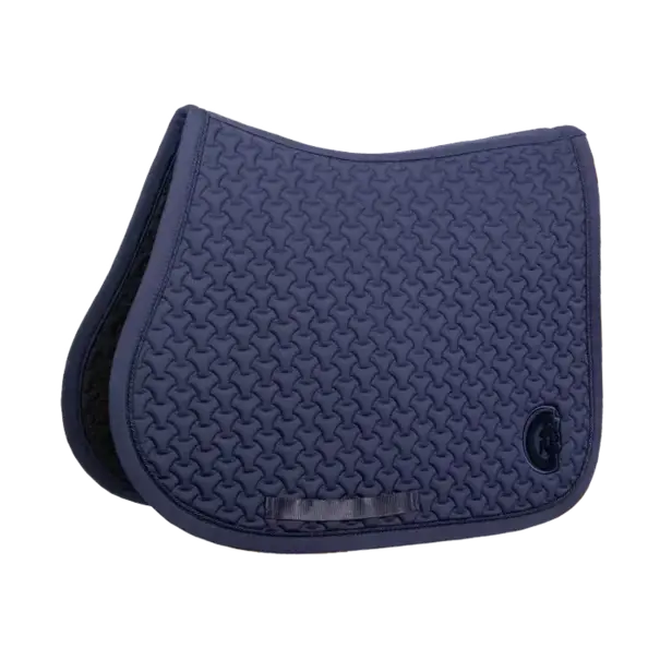 Kentucky Kentucky Saddle Pad Plaited Jumping 3D Logo Full
