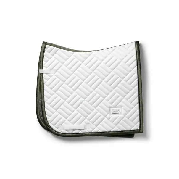 Equestrian Stockholm Saddle Pad MPodern White Striking Valley Full Dressuur