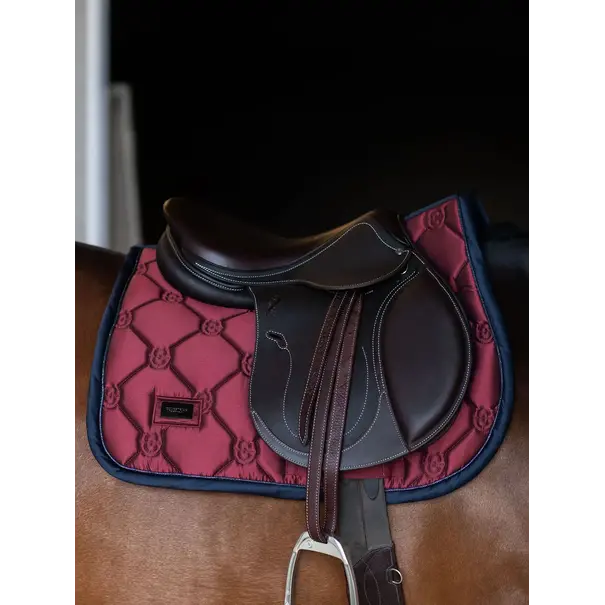 Equestrian Stockholm Saddle Pad Twill Luxe Full