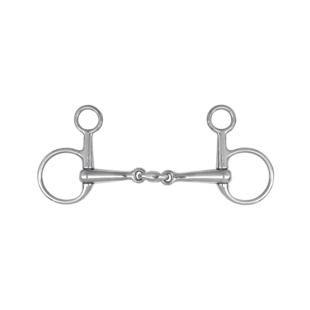 Baucher Bit, Dubbel Gebroken 16 mm