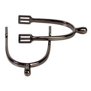 Sporen RVS Black Chrome 20mm