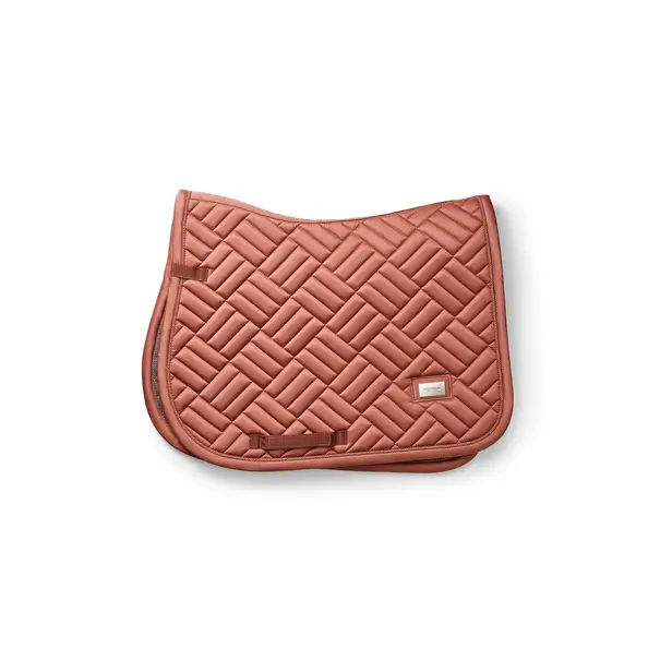 Equestrian Stockholm Saddle Pad Mordern Full Coral