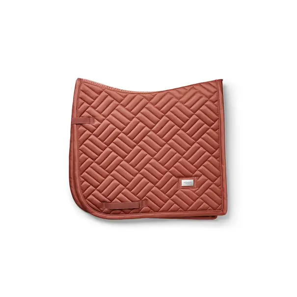 Equestrian Stockholm Saddle Pad Mordern Full Coral