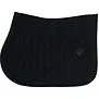 Saddle Pad Velvet Pearls Jump Black