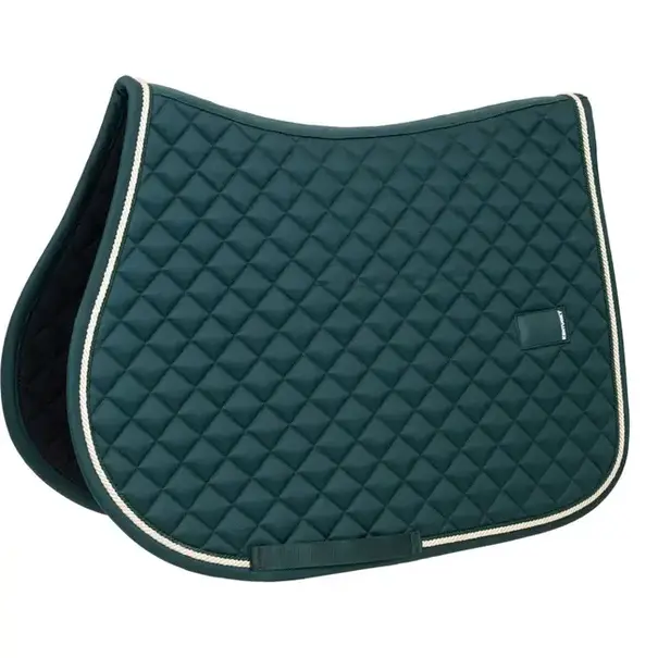 Kentucky Saddle Pad Diamond Rope Dark Green Full Jump