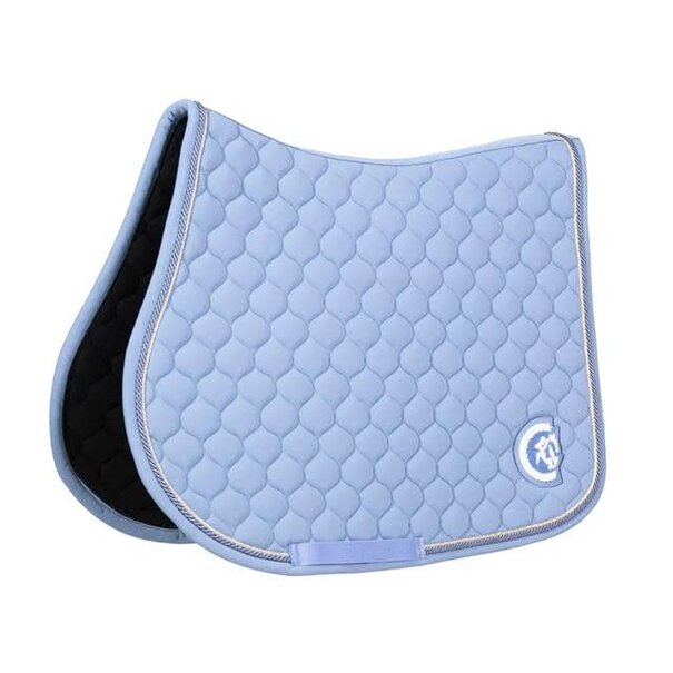 Kentucky Saddle Pad Onion 3D Logo Full Jump Light Blue