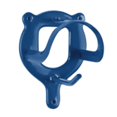 Hoofdstelhouder, metaal Azuur Blauw