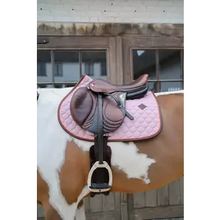 Saddle Pad Onion Quilt Neon Leather