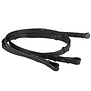 Teugel eenzijdig anti-slip met stops Black Full