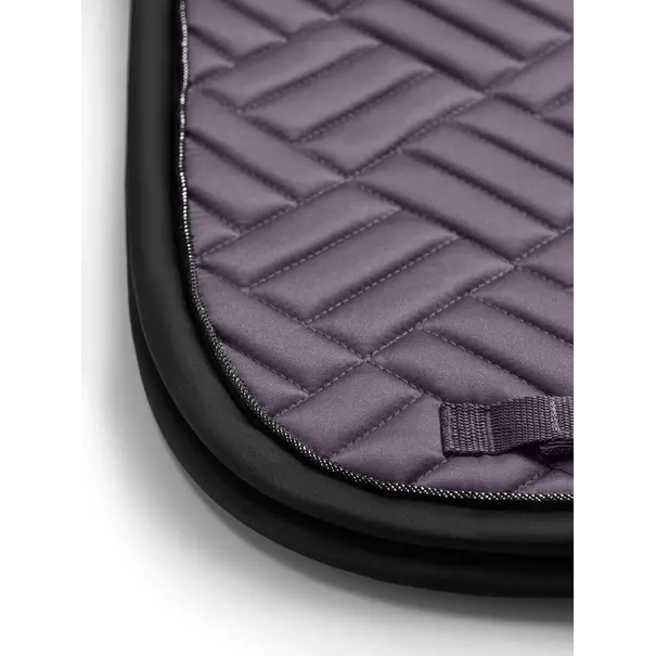 Equestrian Stockholm Dressage Saddle Pad Modern Dark Violet Full