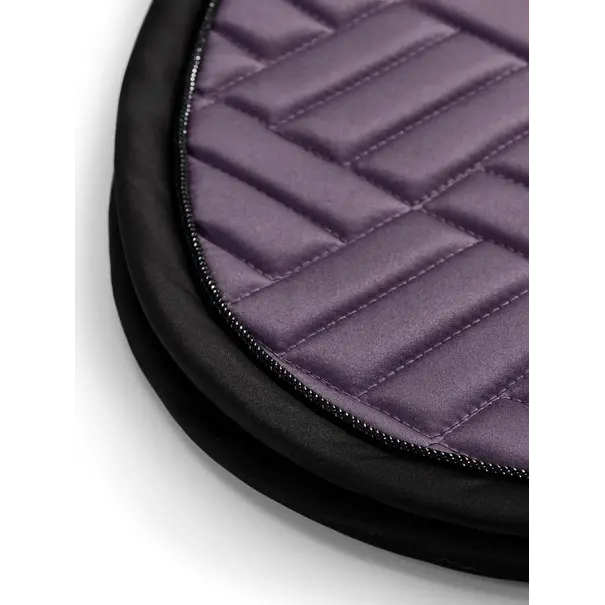 Equestrian Stockholm Jump Saddle Pad Modern Dark Violet Full