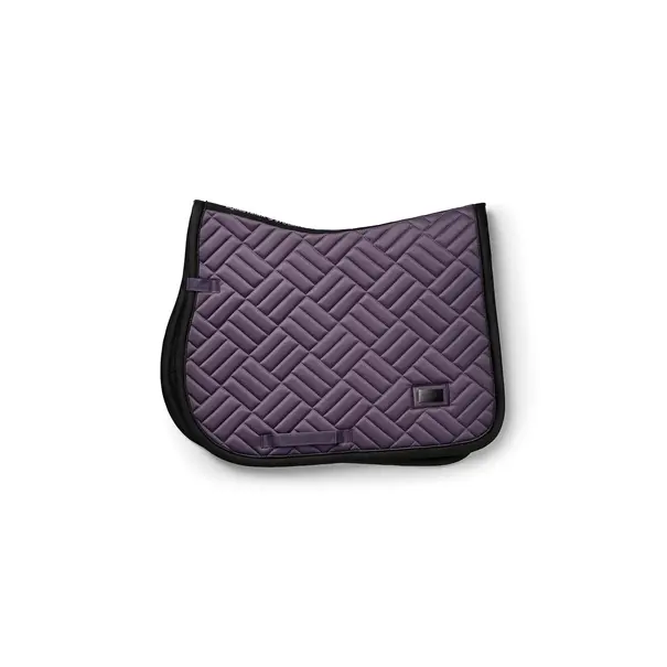Equestrian Stockholm Jump Saddle Pad Modern Dark Violet Full