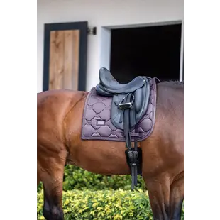 Dressage Saddle Pad Dark Violet Full