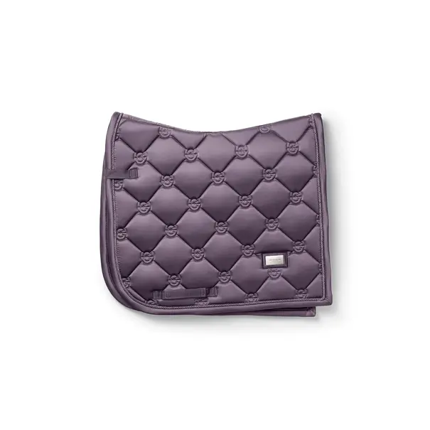 Equestrian Stockholm Dressage Saddle Pad Dark Violet Full