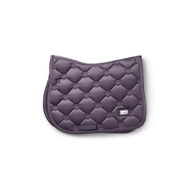 Equestrian Stockholm Jump Saddle Pad  Dark Violet Full