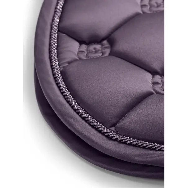Equestrian Stockholm Jump Saddle Pad  Dark Violet Full