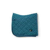 Dressage Saddle Pad Modern Teal Blue Full