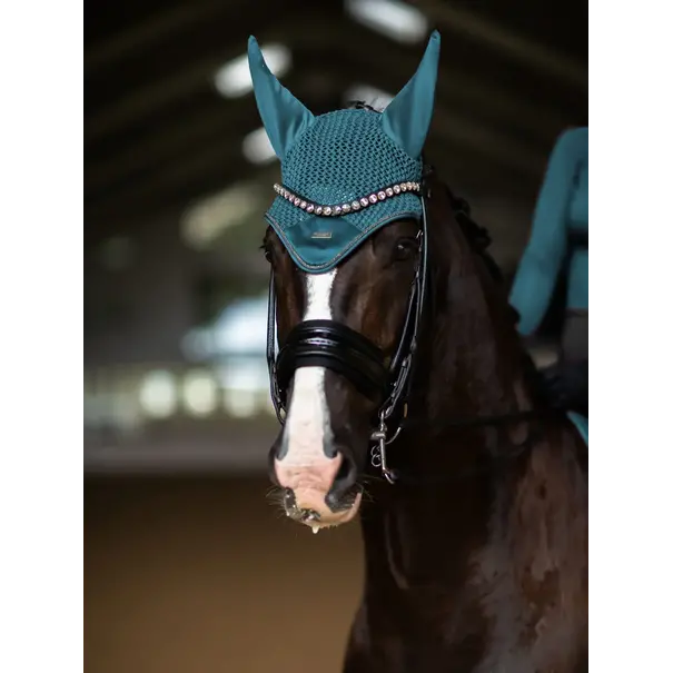 Equestrian Stockholm Oornetje Teal Blue Modern Full