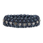Haarnet Twinkle Black/Silver