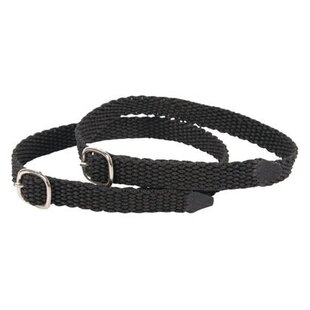 Sporenriempjes Nylon Zwart