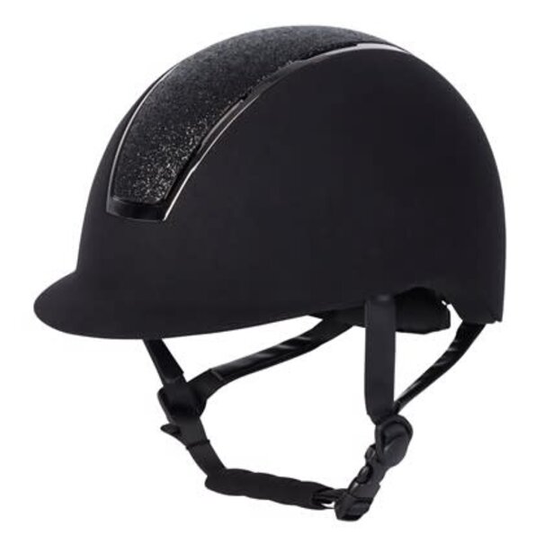 Harry's Horse Veiligheidscap Regal Velvet Sparkle Black 55/57cm