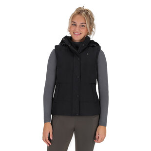 Winterjas Rayah met afneembare mouwen Black