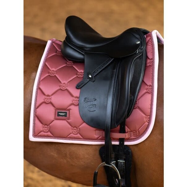 Equestrian Stockholm Saddle Pad Amber Rose Full