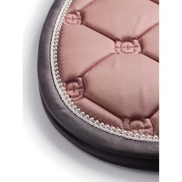 Equestrian Stockholm Saddle Pad Pink Pearl Full