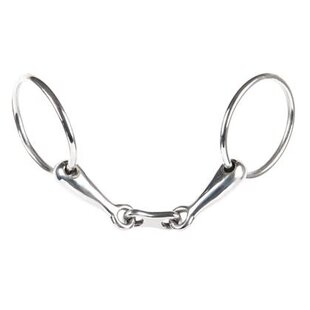 Watertrens Dubbelgebroken Flat link 16mm