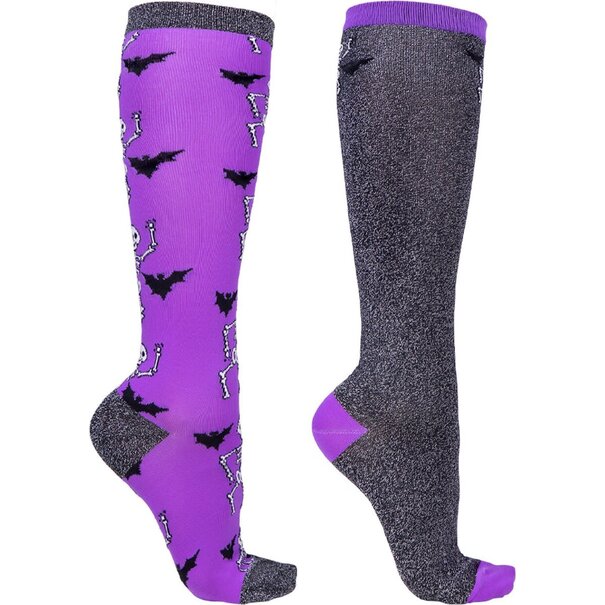 QHP Kniekous Halloween (set van 2) Skelet