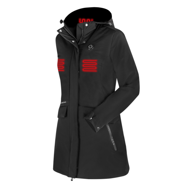 Elt E·L·T Comfort Heat heated parka Black