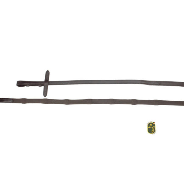 Lj Leathers Teugels Hunter Engels leder met stoppers