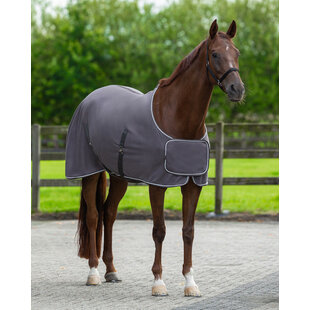 Fleece Ornament Grijs/Zilver