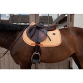 Zadeldek velvet flags printing orange jumping Full