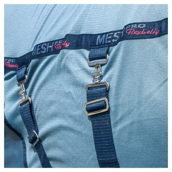 Harry's Horse Vliegendeken Mesh-Pro Belly Blue Heaven
